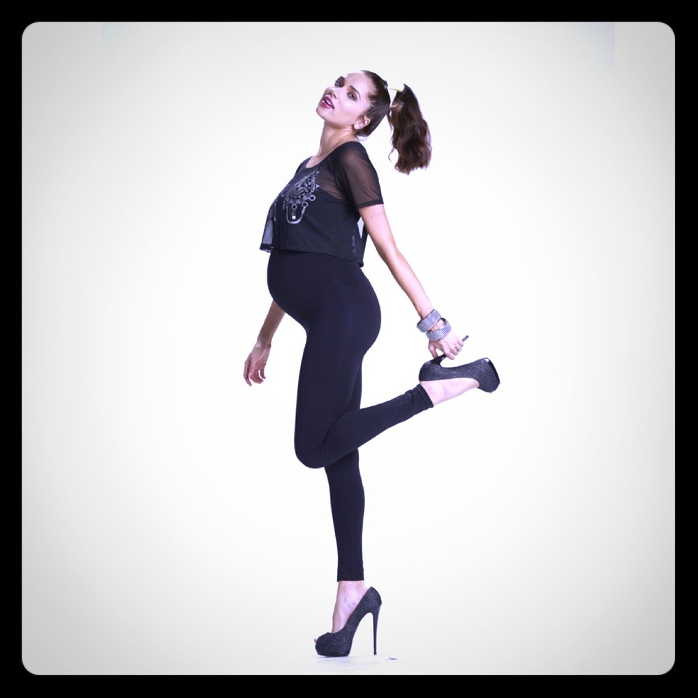 Preggo leggings black